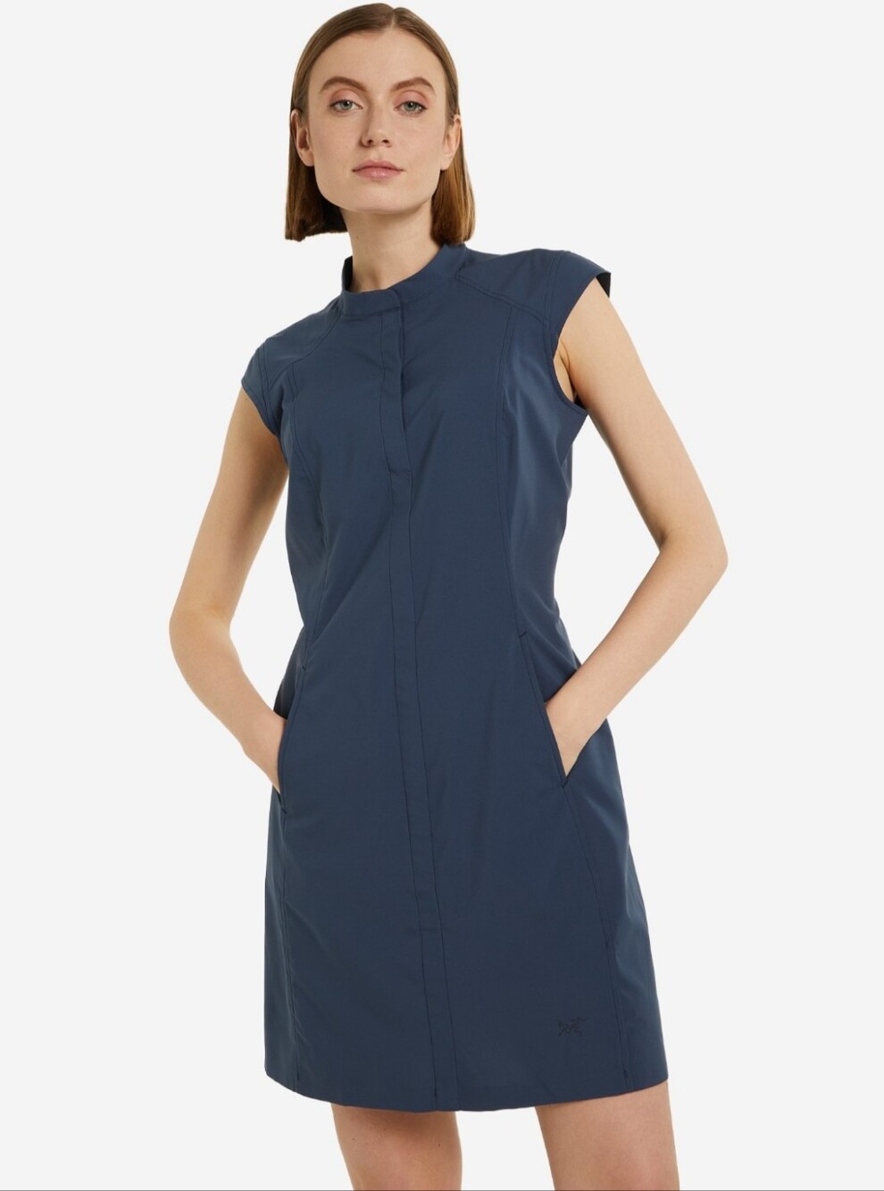 Arc'terix Cala Dress In Exosphere Blue